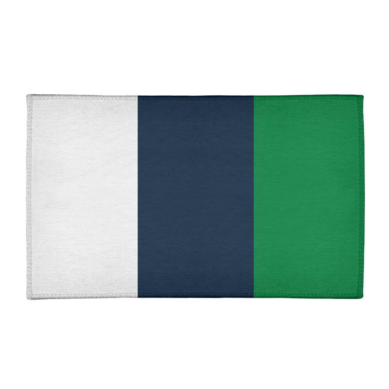 Tapis bleu/vert, Rectangle 3 pi x 5 pi