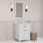 Minnetrista Single Bathroom Vanity with Marble Top-31600040-121417043