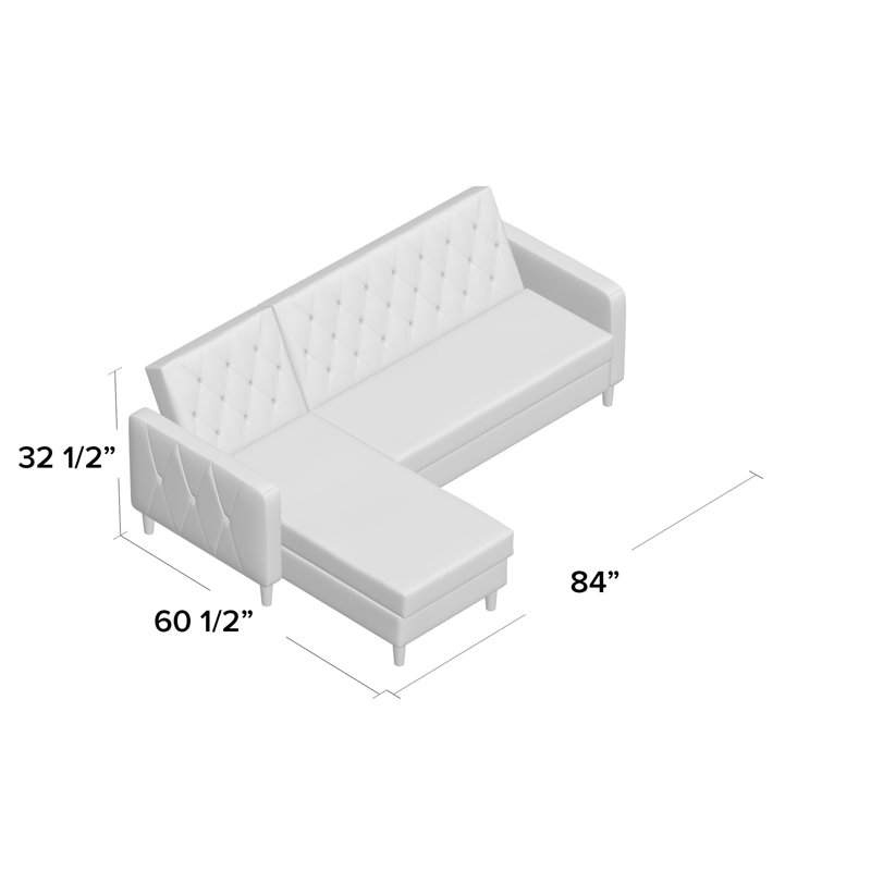 3 Seater Sofa Bed, Black Velvet
