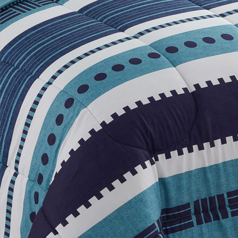 Marino Twin Reversible Down Alternative Microfiber Bed Set