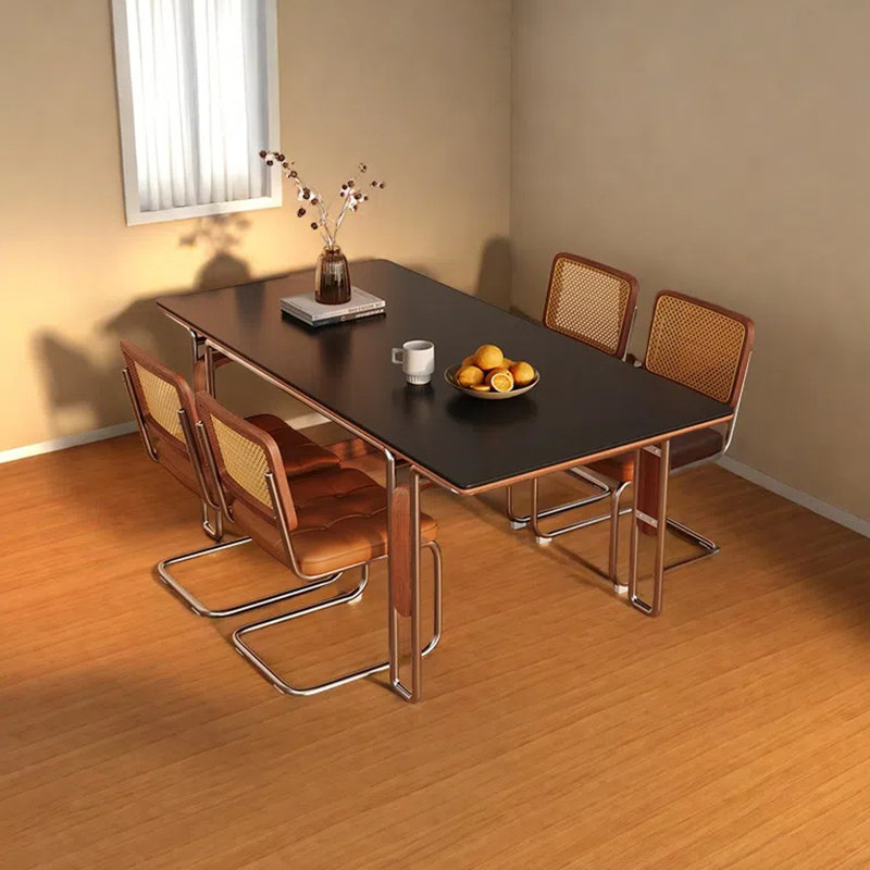 Small rectangular dining table, 29.53"H x 55.12"L x 31.5"W