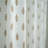 Linen Curtain with Hand Block Printing Rustic Home Vibes, Darpan, Gray-1817101194