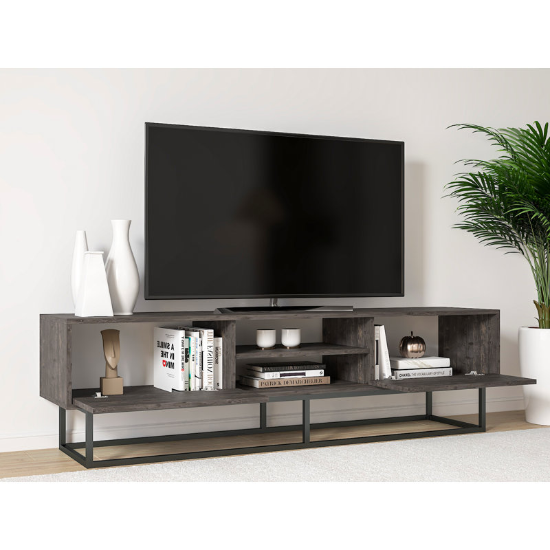 Fitzgibbon 71'' Iron Legs Media Console, Rebab