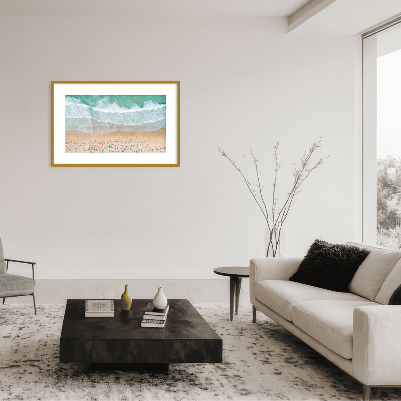 Summer Beach Print by Kathrin Pienaar, 16" H x 24" W x 1.5" D, Wrapped Canvas, Does Not Apply