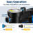 2HP Self Primming Swimming Pool Pump with Timer