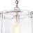 1-Light Handcrafted Textured Water-Glass Cylinder Pendant-1347820204
