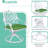 Ammaarah 6 - Person Patio Dining Set with Rectangular Table , Cushions Included