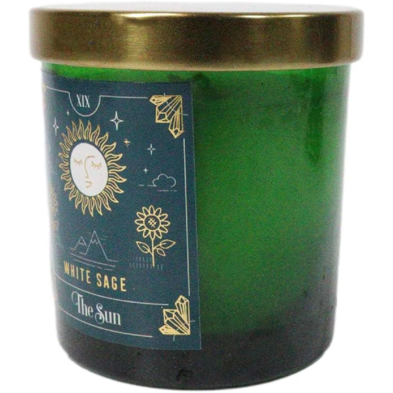 Bougie parfumée Wicca Witchcraft Mystic Tarot The Sun