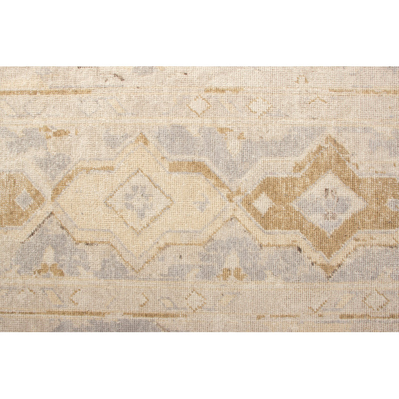 Distressed Homage Handmade Kilim Wool Geometric Area Rug, Rectangle 6' x 9'