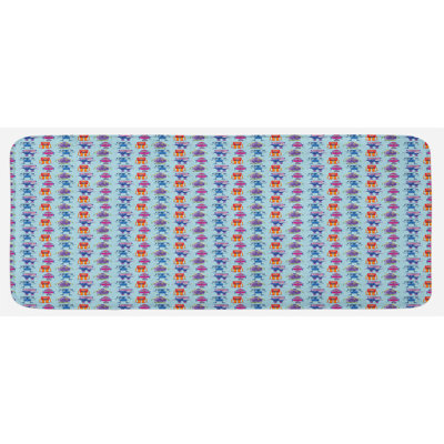 Tapis de cuisine étranger