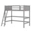 Lit mezzanine en bois avec échelle-1672596526