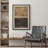 Brown Abstract Shapes Illustrations Rustic Decor Artwork M135-102453963-102453965