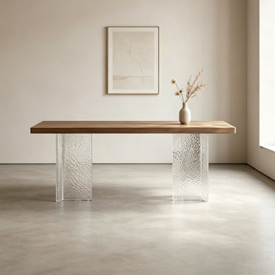 Table de salle à manger en acrylique