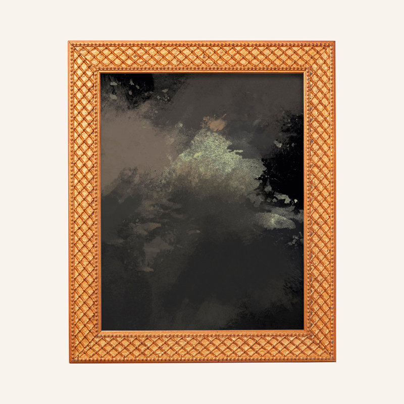Cadre photo simple Ashelynn Mathilde, Or antique, 8 po x 12 po