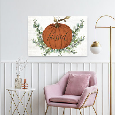 Blessed Pumpkins Contemporary Fruit Art
