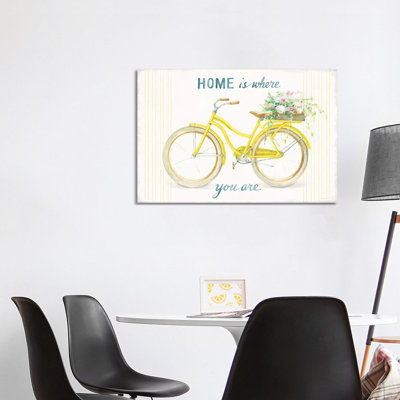 Floursack Home II 1 Piece Wrapped Canvas Wall Art