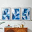 ABSTRACT Series XCI - Impression encadrée sur mesure de qualité supérieure - 3 pièces-1459440623