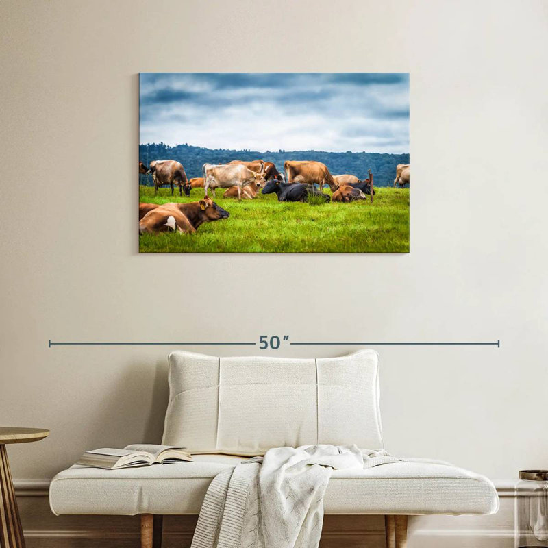 Brampt Cow Gathering, 24" H x 36" W