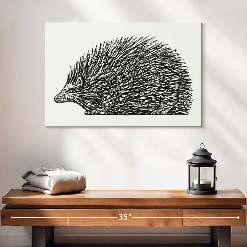 Avery Hedgehog 1891-1941, H 16 po x l 24 po