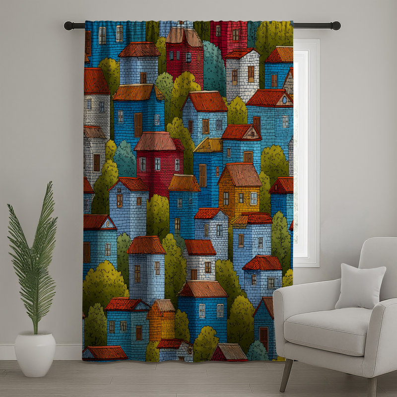 Rideaux, voilages et rideaux occultant maisons - 1 panneau, 50" x 92" - 1 Panel, Transparent