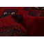Tapis rouge Teimani 6 pi 6 po x 9 pi 0 po