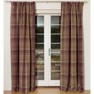 Cornwall Heritage Tailored Eyelet Blackout Thermal Curtains