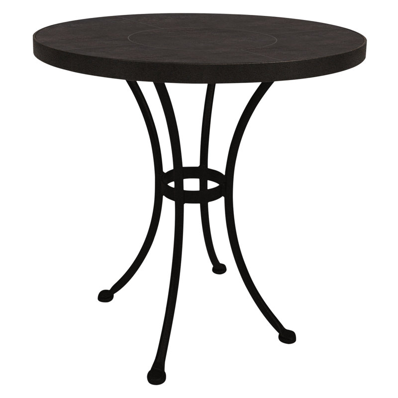 Outdoor Round Dining Table, Urban Shift, Carbon Black