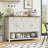 55.1" W Console Table, Entrance Cabinet With Open Shelf-1547050294