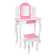 Enville Solid Wood Kids Vanity Table with Mirror