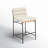 Eila Channel Tufted Boucle Counter Stool-2027282295