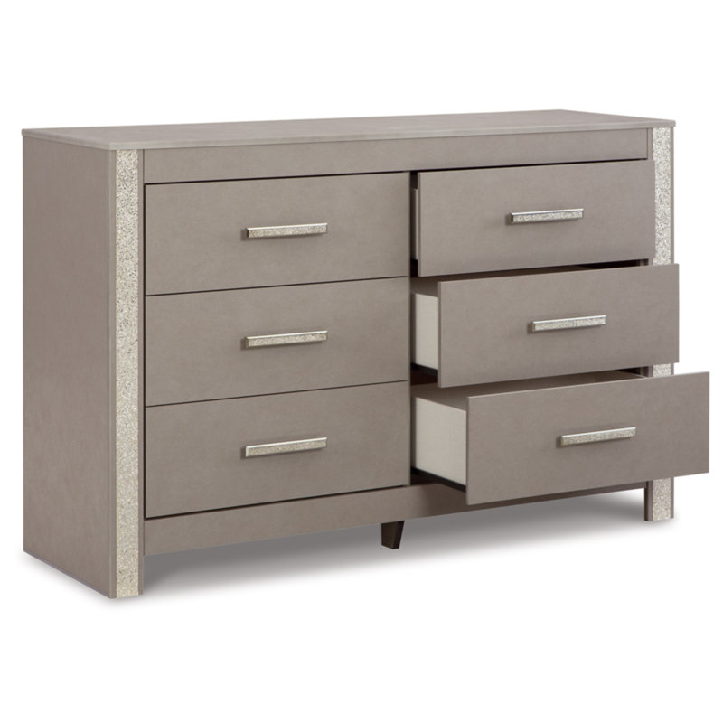 Commode 6 tiroirs l 60,83 po