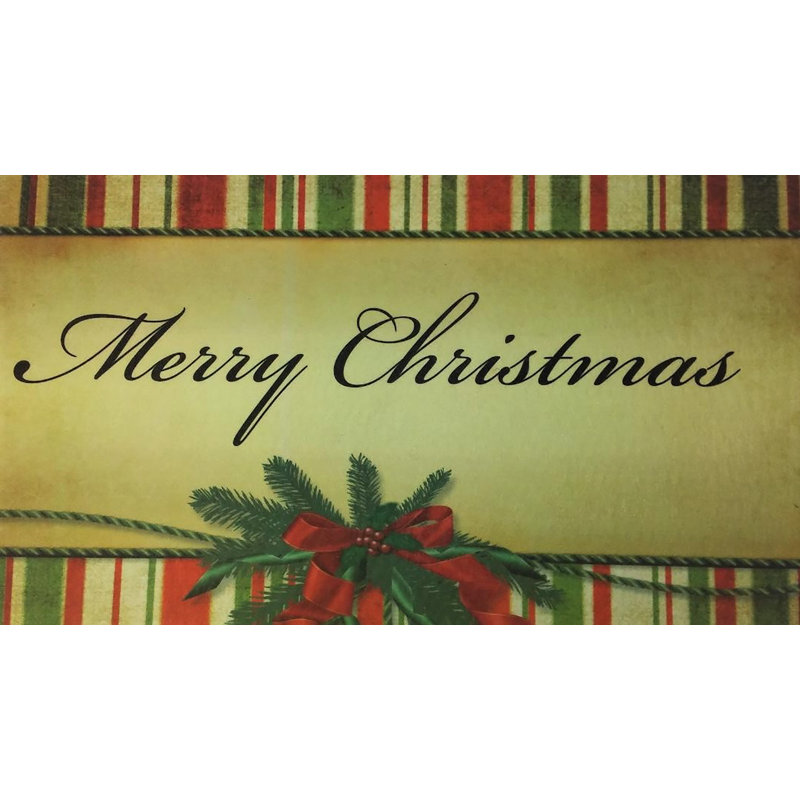 Heatherton Non-Slip Christmas Indoor Doormat