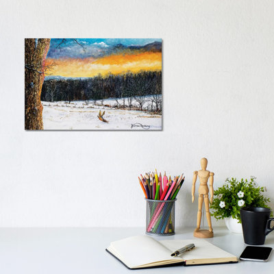 " Fiery Sky " by James Redding Painting Print