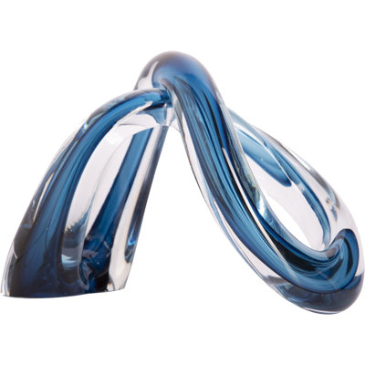 Blue Glass Twist