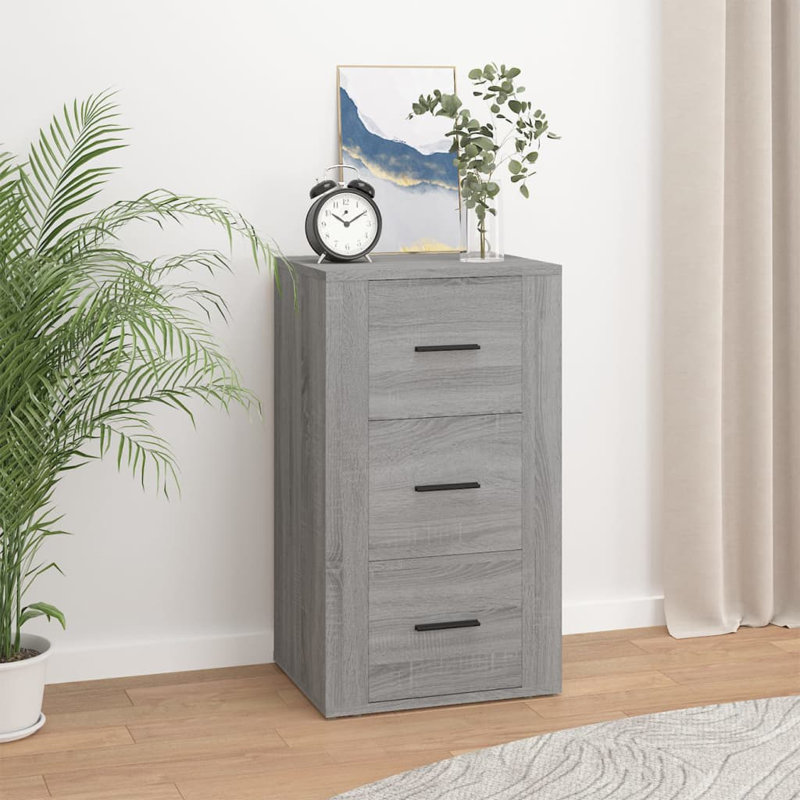 40cm Sideboard, Grey Sonoma