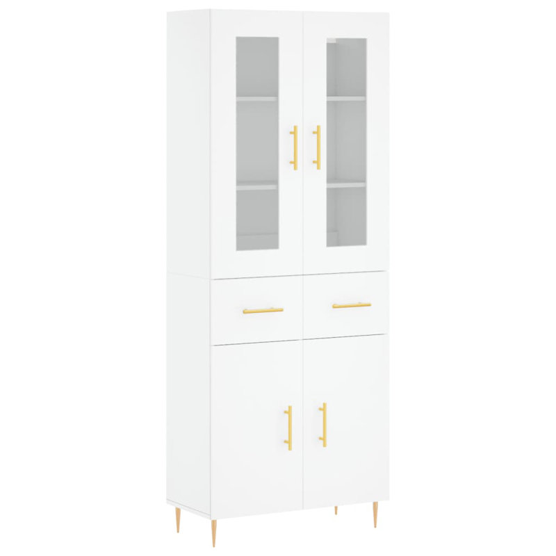 Motour 69.5cm Wide Highboard, White