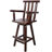 Tabouret de bar rustique - Fabrication en bois de sapin-583867447