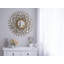 Velmanikandan Metal Flat Wall Mirror