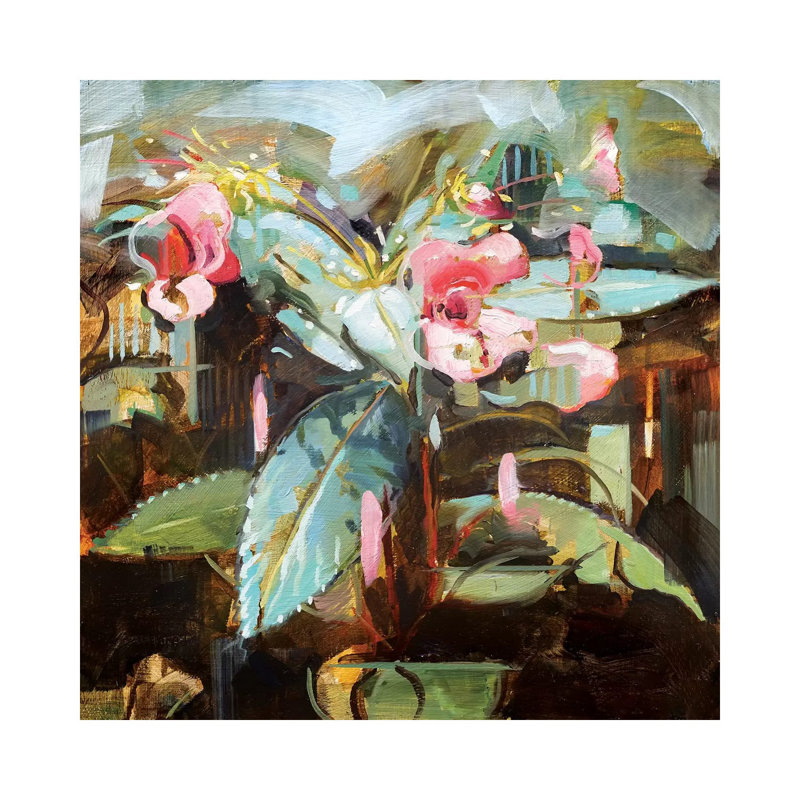 Himalayan Balsam by Johnny Morant - Wrapped Canvas Gallery-Wrapped Canvas Giclée, 93.98 cm H x 93.98 cm W