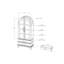 Keilie Solid Wood Accent Cabinet-811687180