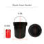 Poubelle à pédale avec seau intérieur en plastique HDty3333 4,5 litres / 1,2 gallon-79139914