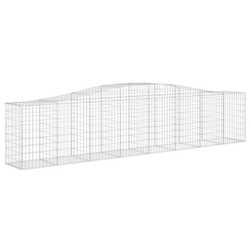 Arhaan White Metal Yard/Privacy Fence, 100cm H x 400cm W x 50cm D