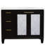 Ensemble de meuble-lavabo simple 43 po avec miroir Schreck-1387926618