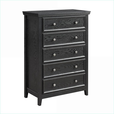 black modern farmhouse dresser Liberty Furniture Americana Farmhouse Black/Dusty Taupe Dresser