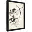 Reproduction d'art encadrée noire "Cupidon tenant un arc et une flèche", impression sur le thème de la Saint-Valentin-46675928