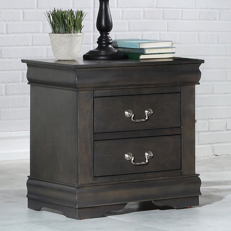 Nightstand, , Gray