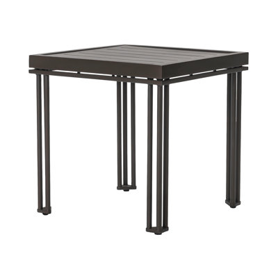 Table d'appoint d'extérieur carrée L 20 po x l 20 po Patinero