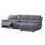 Console inclinable électrique en cuir Carrabelle, port USB-1798214612-1798214609
