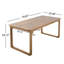 Ensemble repas 5 pièces en bois d'acacia Marisol