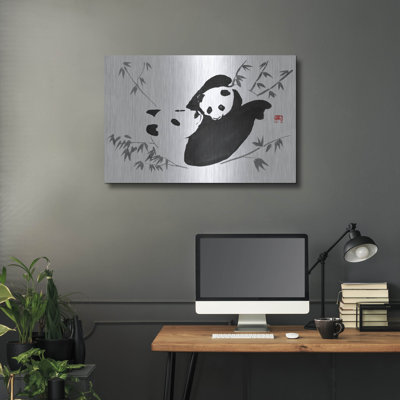 " Panda Family " by Pechane